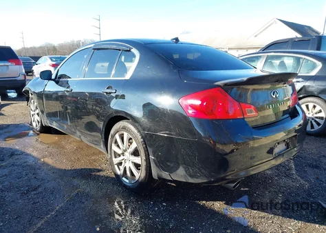 2011 Infiniti G25X z USA, uszkodzony, nr VIN JN1DV6AR7BM651434